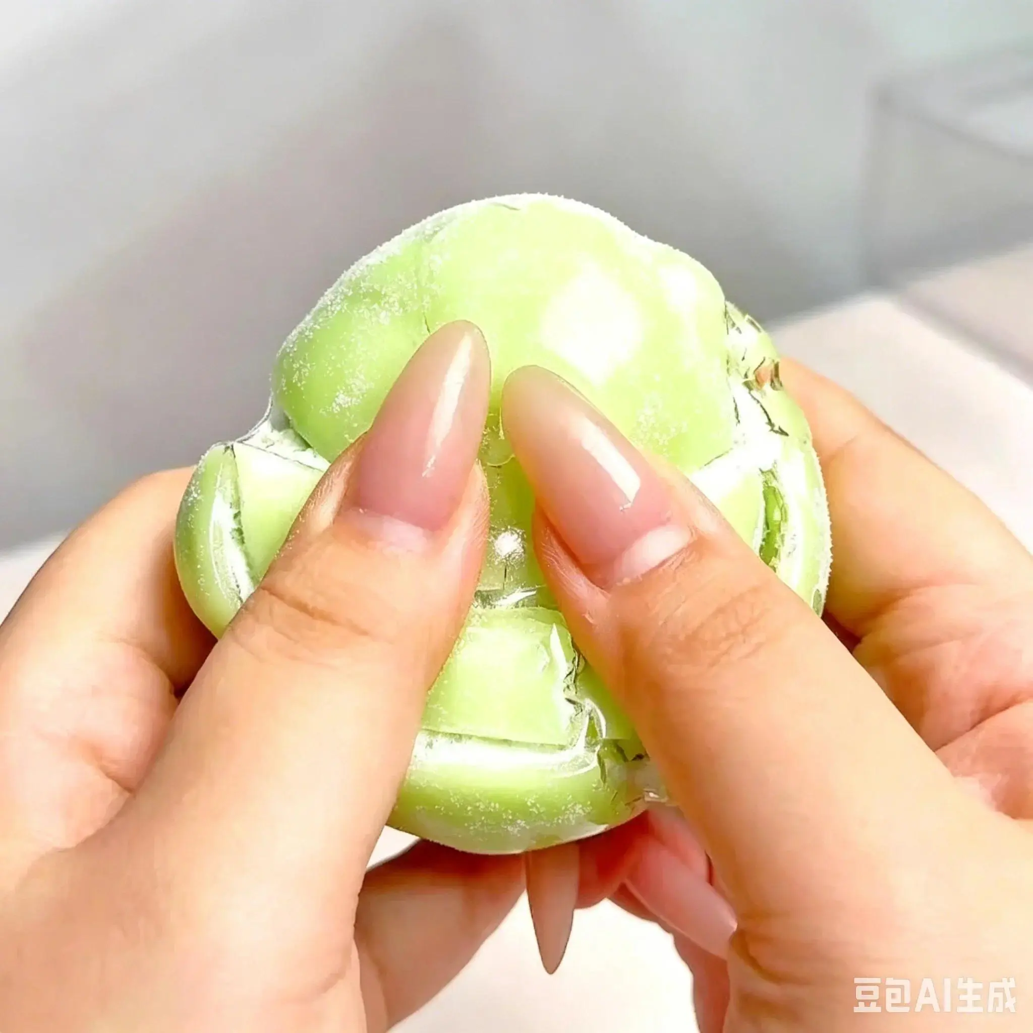 Sound Activated Crispy Skin Grape Hand Squeeze Ball - Soft Wax Shell, Pop Liquid Inside, Crunch Sound, Relaxing ASMR, Handmade Craft, Unisex, Oddly Satisfying Playful Slime & Squishy Toy for Fidget Lovers, Sensory Decompression Party Favor Gift, Slime & S
