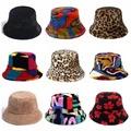 Winter Lady Warm Hat Scarf Two-piece Set Fleece Thickened Gradual Change Color Knitted Skiing Hat Fashion Pullover Hat for Women