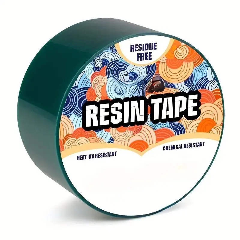 Yitape Epoxy Resin High-Temperature Mold Release Tape, Smooth Easy Tear No Residue, Heat-Resistant Leak-Proof, DIY Molding Companion
