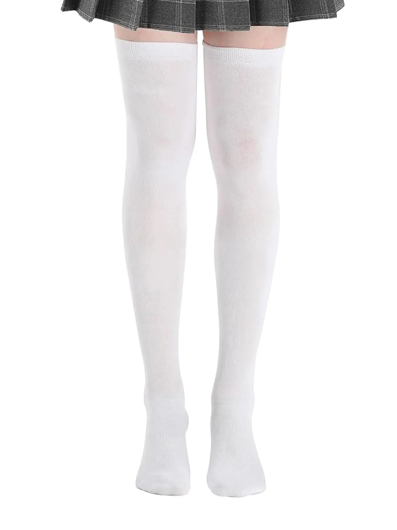 Women Extra Long Thigh High Socks, Knee High Stockings, Leg Warmers for Cosplay, Everyday