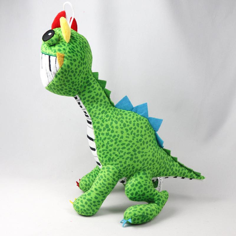Nightmare critters bobby 4 green dinosaur big lion plush toy doll for children