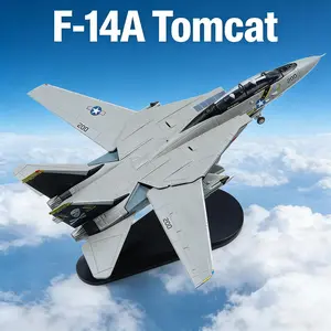 1/100 Scale F-14A Tomcat Alloy Model, Ideal For Aviation Enthusiasts, Perfect Christmas Gift, Birthday Present, Collectible Item