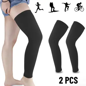 2 PCS calf compression sleeves, breathable cooling fabric, suitable for men and women, relieve muscle soreness, suitable for running, hiking, sports and outdoor activities Knee Protection comfortable