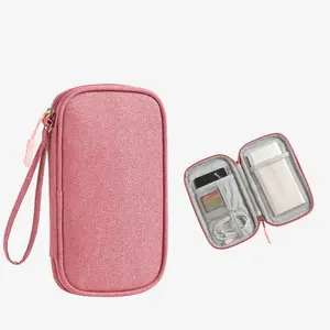 Data Cable Organizer Pouch, Digital Accessories Bag, Charger Storage Box, Portable External Hard Drive Case, USB Flash Drive Earphone Holder