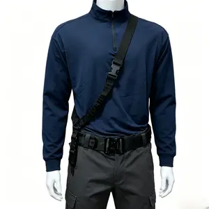 Adjustable Tactical Outdoor Safety Sling - Waterproof Nylon, Multifunctional Strap with Quick-Release Steel Eagle Beak Buckle for Hunting, Climbing
