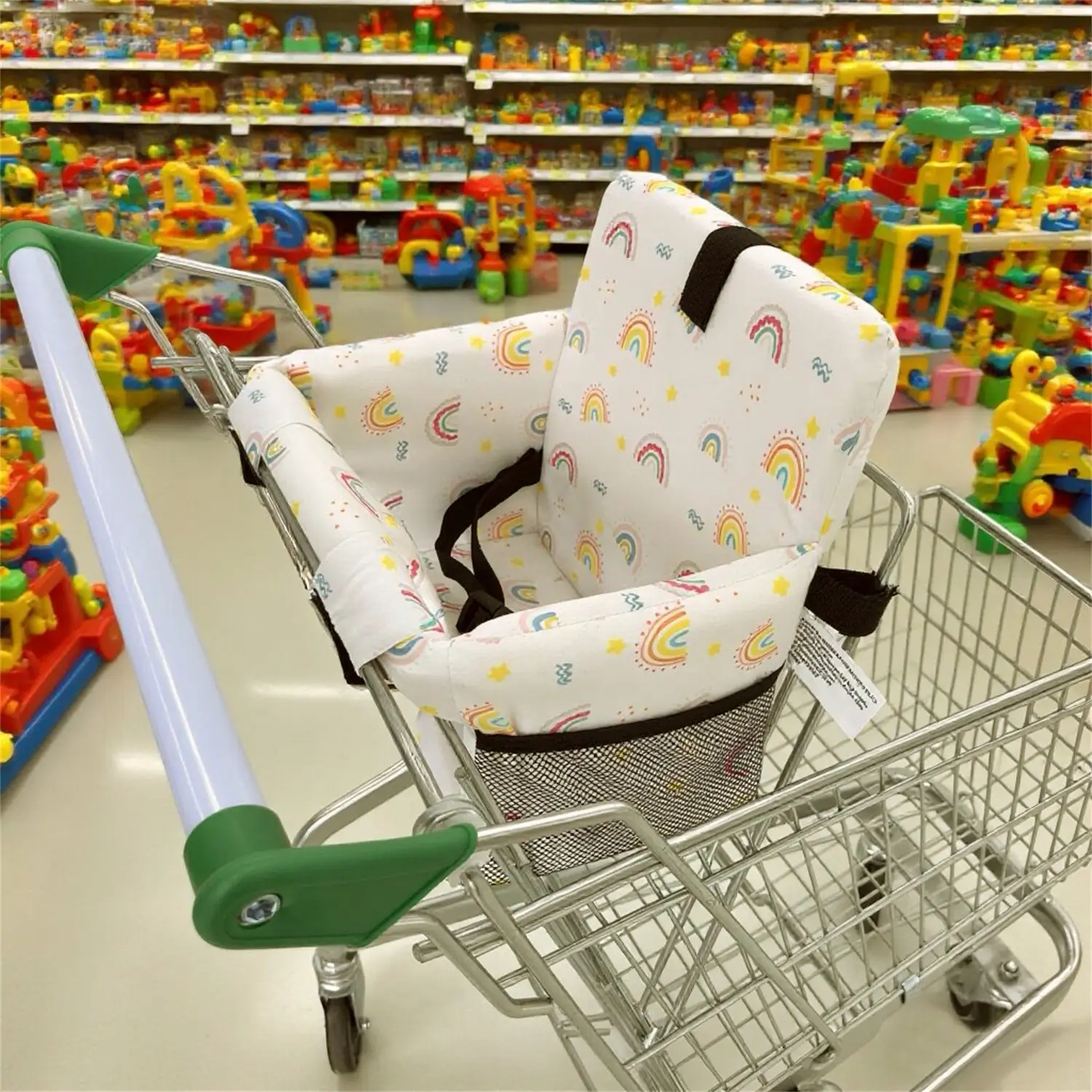 Seat for Shopping Cart, High Chair Seat, Multi-Scene Use, Comfortable Cushion, All Seasons, Suitable for Boys and Girls