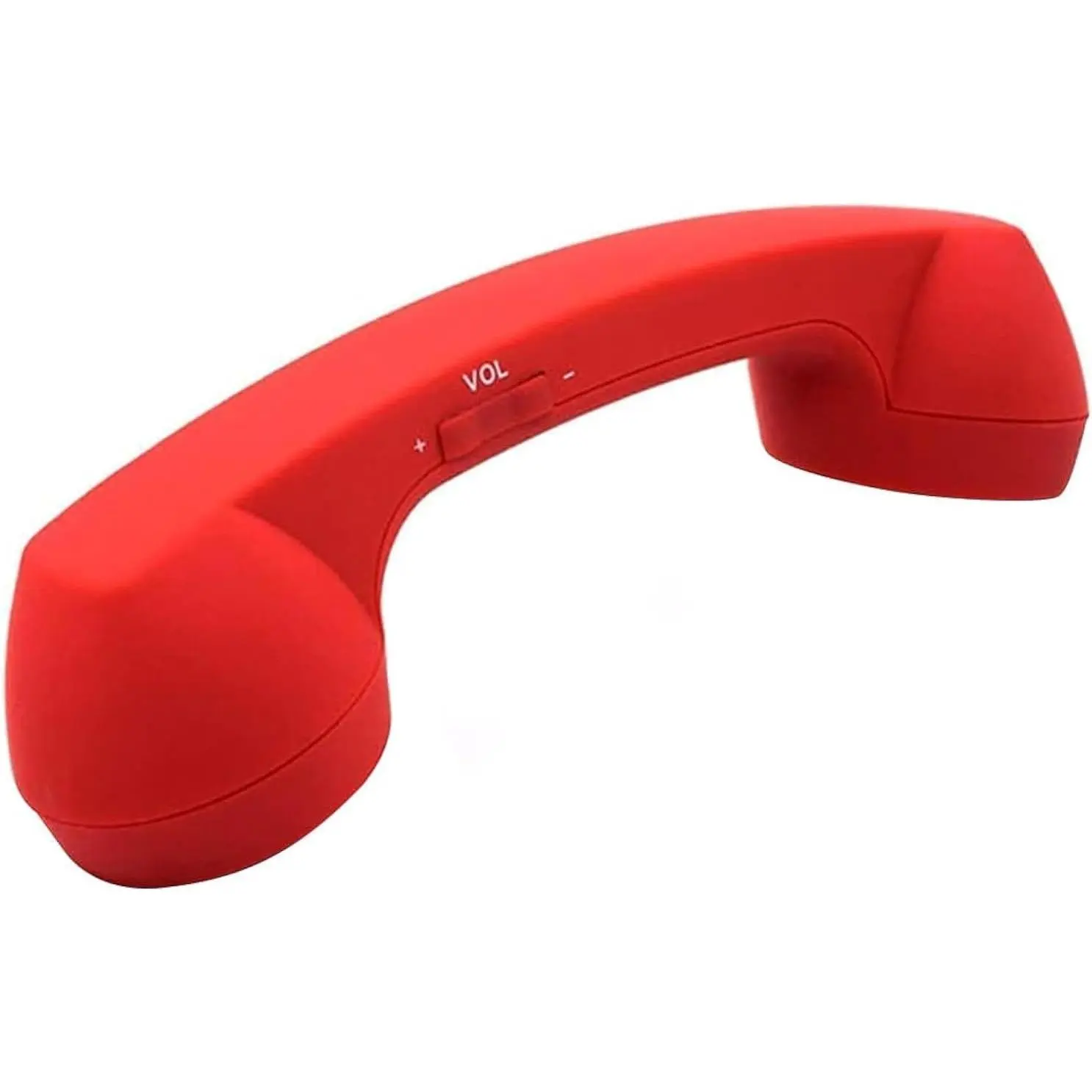 Retro Phone Handset with   and USB Handsets for Cell Phones -Proof Comfortable Call (Red)