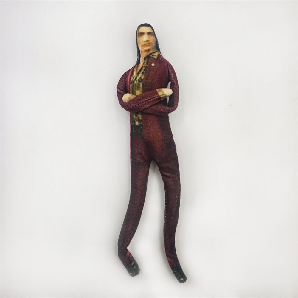 Game Yakuza Kiryu Kazuma Cosplay Plush Cotton Stuffed Dolls Mascot Slender Twistable Shape Abstract Model Room Decoration Gifts