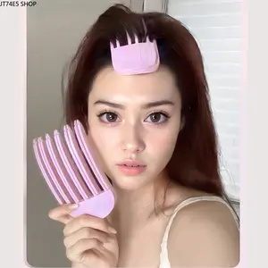 Korean Viral Fluffy Hair Root Puff Clips, Windproof Plastic Volume Pads for High Cranial Top & Bangs, Women Hair Styling Accessories