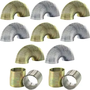 1 Inch Mini Metal Coil Spring Silver and Gold Variety Toy, for Parties, Gifts & Birthdays, Pack of 12fidget toys