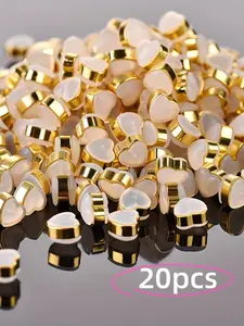 20pcs Heart Silicone Ear Stud Holders, Soft Transparent Replacement Pieces, Anti-Slip Locking Backs, Jewelry Accessories