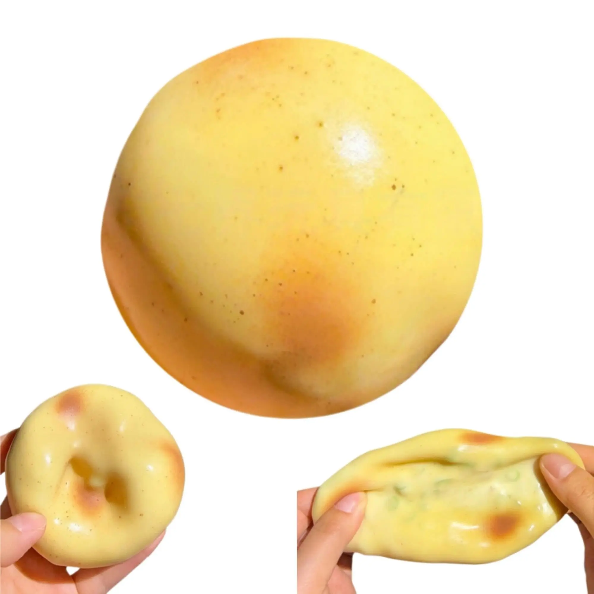 1pc Potato Squishies Stress Ball, Slow Rising Fidget Toy, Realistic Potato Shaped Squeeze Toy for Anxiety Relief, Unisex Decompression Toy