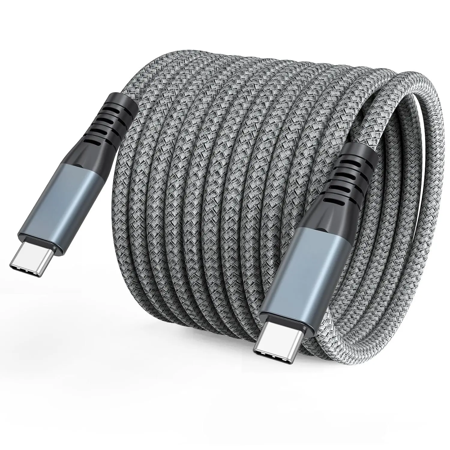 USB C  15ft with USB3.2 Gen 2 Standard, 20Gbps High Speed Data Transfer & 240W  & 4K@60Hz Video USB-C to Type C Cord for   Controller Hub Dock Laptop Phone Camera etc.