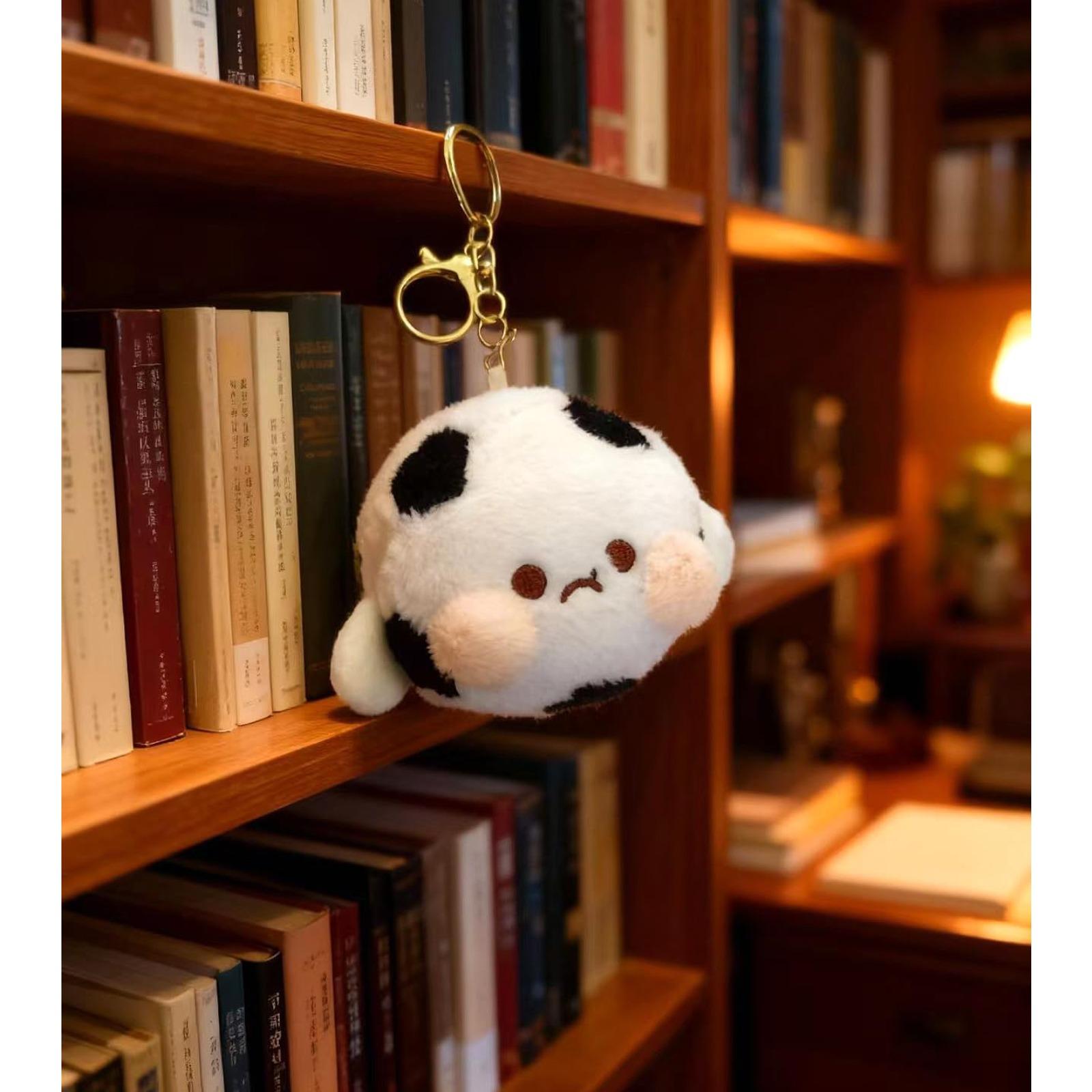 Soft Plush Ball Keychain Set – Cute Stuffed Keyring for Backpack, Squishy Toy Gift for Soccer Basketball Tennis Golf Rugby Billiards Baseball Lovers & Players