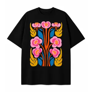 Abstract Art T Shirt Oversized, Modern Graphic Tee, Artsy Unisex Shirt for Men Women