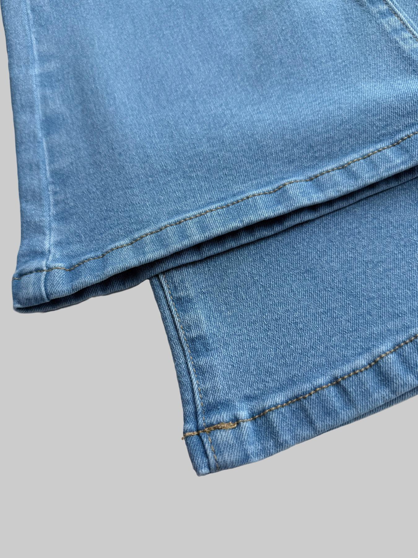 Women's Slim Fit Elastic Flare Pants, Womenswear, Multi-Color, Fashionable Elegant Comfort Design, Casual Wear, All Seasons, High Waist, Button Frontbootcut jeans