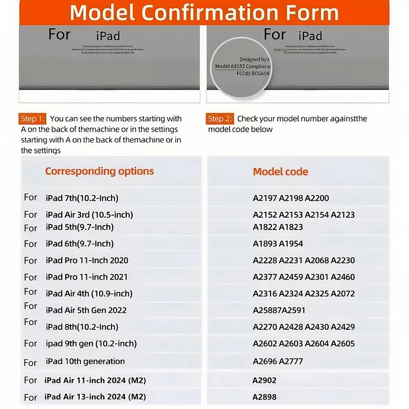 Pink Lily Foldable Flip Stand Pen Holder Anti-drop Protective Case for iPad mini Air Pro 10th 11th Gen Tablets Non-slip Adjustable Stand Flexible Hybrid Protection - Folding