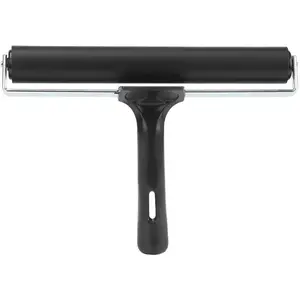 7.8 Inch Soft Rubber Brayer Roller Paint Brush Ink Applicator Art Craft Tool for Oil Painting