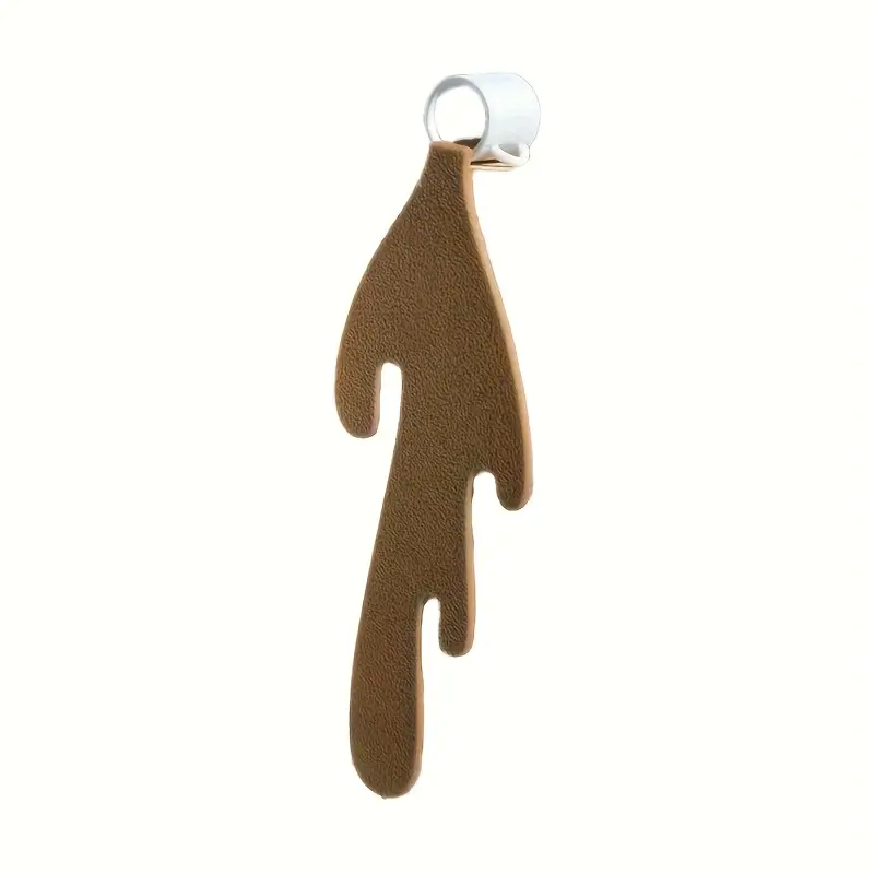 Creative Spilled Coffee Bookmark, Unique Coffee Cup Bookmark Design, Perfect Gift for Book Lovers & Coffee Enthusiasts
