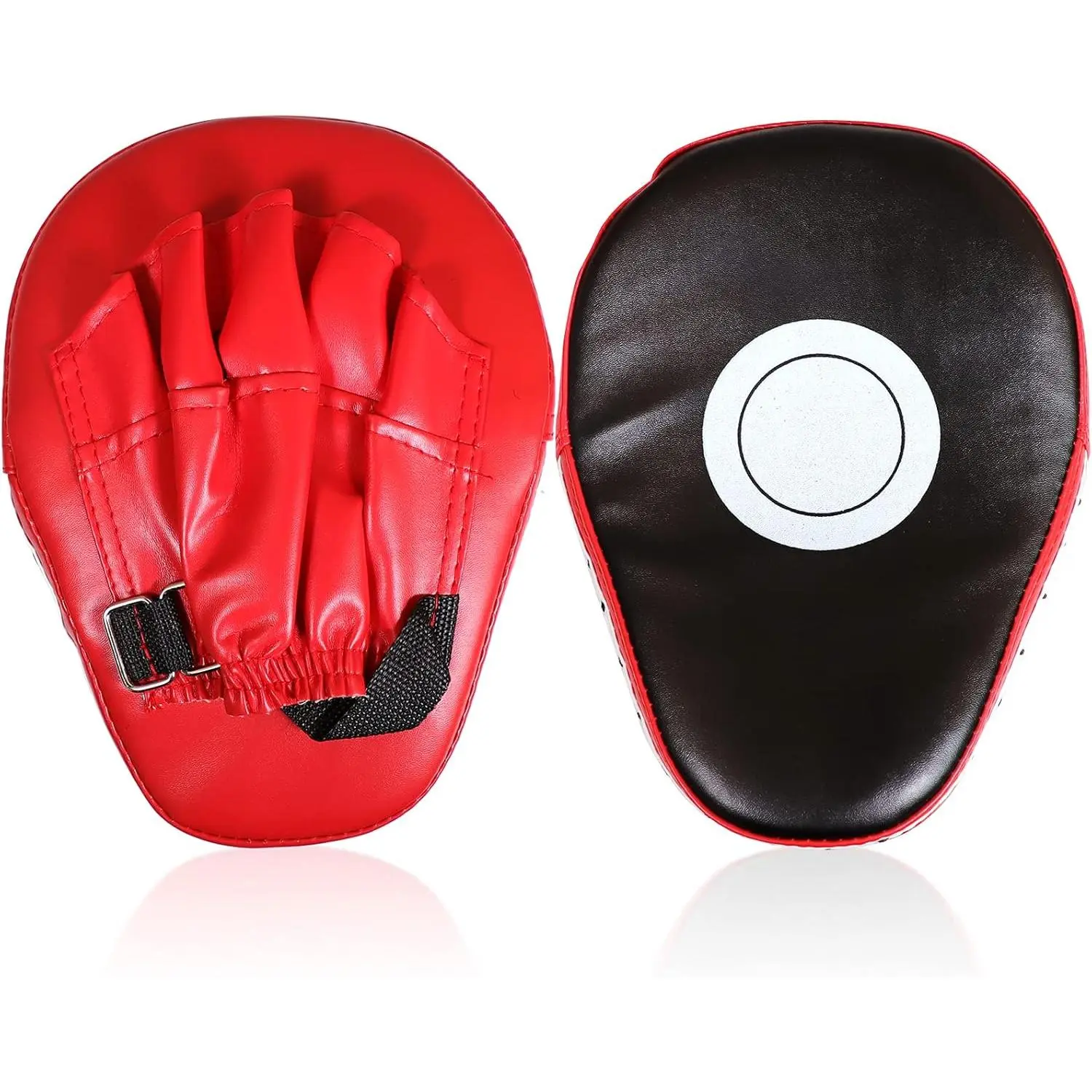 3-in-1 Boxing Pad Set –Focus Punching Mitts, Martial Arts Target Training Paddle and Kicking Pad for Kickboxing Taekwondo Karate MMA, Boxing Equipment Sparring for Kids, Teens & Women