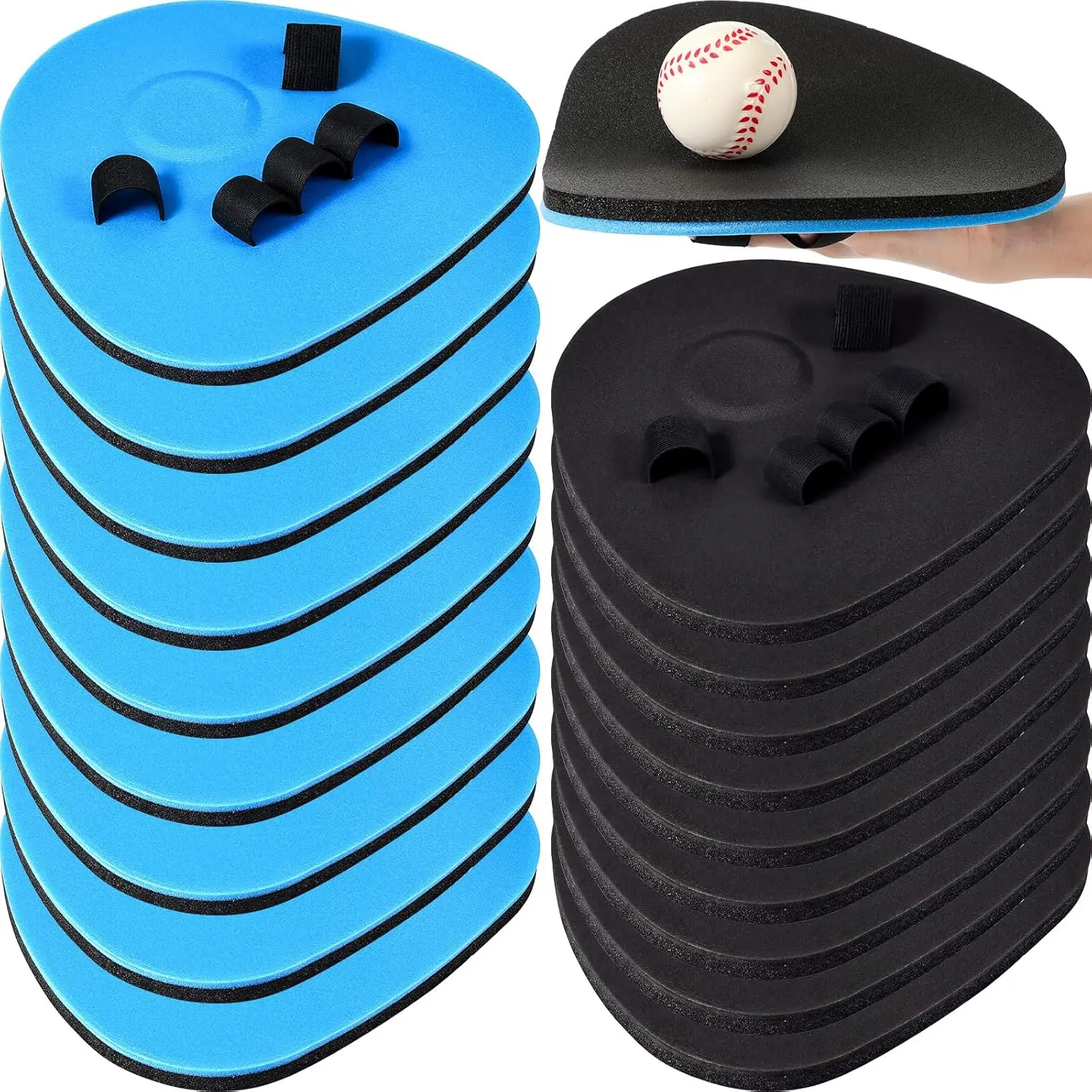 Baseball  Glove  Fielding Trainer Infield  Gloves Baseball Fielding Gloves for Quick Hands Batting Practice Two Hands