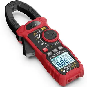 Inrush Digital Clamp Meter 1000A with Backlit; Multimeter TRMS 6000 Counts, Amp  Tester with VFD, LOZ Mode; Measures  Current  Temperature Resistance NCV - Upgraded Screen