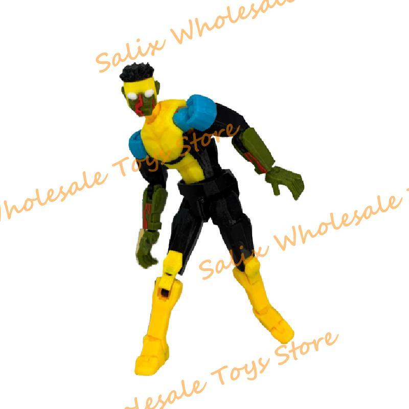New In Stock 3d Printed Invincible Boy Toys Action Figures T13 Dummy 13 Superheroes Multi-Jointed Movable Shapeshift Toys