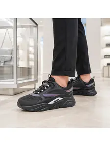 Men's Breathable Mesh Chunky Sneakers - Non-slip Thick Sole Casual Dad Shoes, Lightweight Platform Running Shoes for Outdoor & Daily Wear