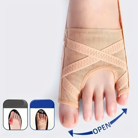 Toe Correction Socks, Toe Overlapping Separator, Ultra-thin Breathable Shoes-Wearable For Men And Women Adjustable