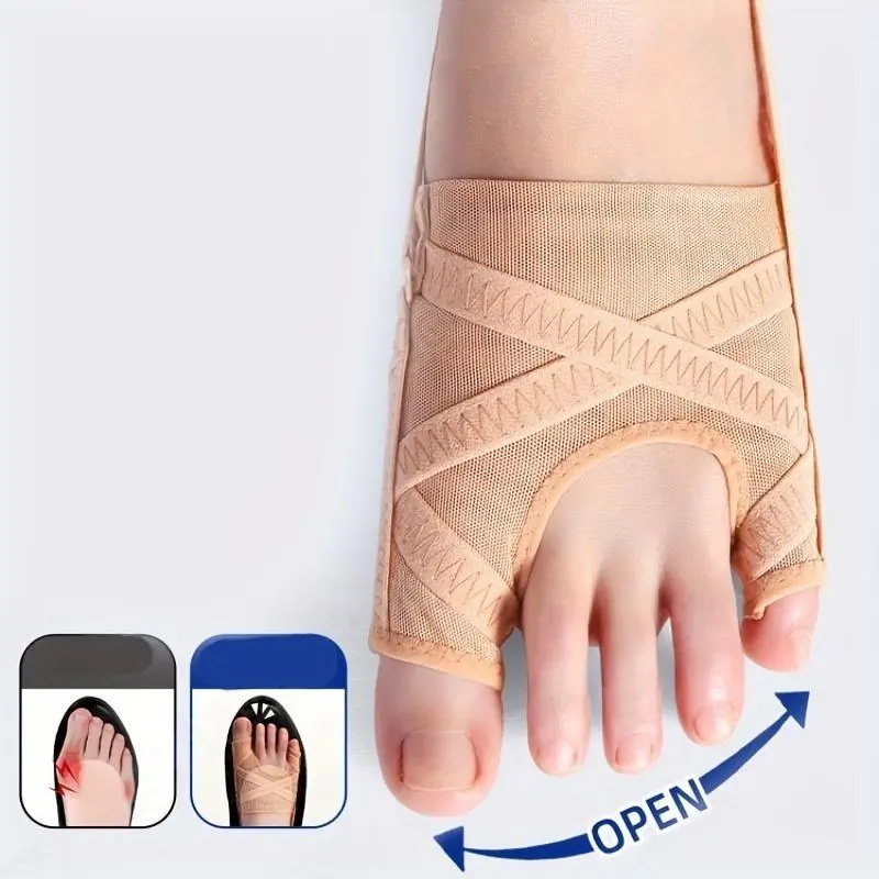 Toe Correction Socks, Toe Overlapping Separator, Ultra-thin Breathable Shoes-Wearable For Men And Women Adjustable