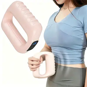 Wireless Vibration Fascia Ring with Belt, USB Rechargeable Body Relax Tool, Full Body Massage Ring Use for Home & Office