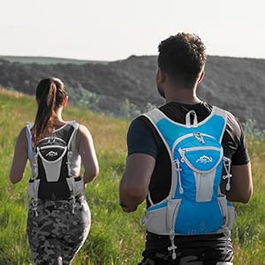 Hydration Pack Backpack, Lightweight Water Backpack with 2L Leakproof Hydration Bladder Daypack for Men Women,Running Hydration Vest for Outdoor Trail Hydration Pack Backpack, Lightweight Water Backpack with 2L Leakproof Hydration Bladder Daypack for Men Women,Running Hydration Vest for Outdoor Trail