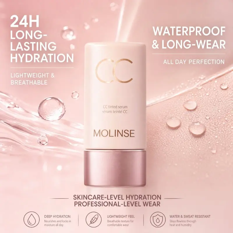 Senmu Color Correction Essence Serum, Brightening Skincare, Makeup Enhancer, Radiant Skin Tone, Beauty Care Product
