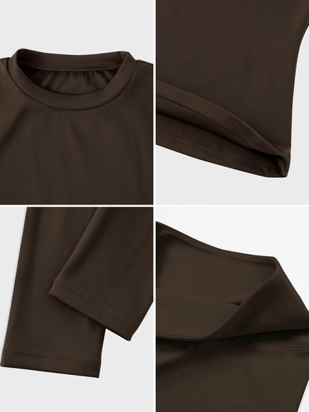 Women's Solid Short Sleeve Tee & Leggings Loungewear, Casual Comfy Round Neck Top & Skinny Pants PJ Set, Ladies Sleepwear for Spring & Fall, Pajama Women's Solid Short Sleeve Tee & Leggings Loungewear, Casual Comfy Round Neck Top & Skinny Pants PJ Set, Ladies Sleepwear for Spring & Fall, Pajama