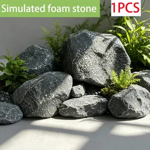 Realistic Foam Stone, Lightweight and Durable, Ideal for Home and Outdoor Decor, Perfect for Enhancing Your Living Space