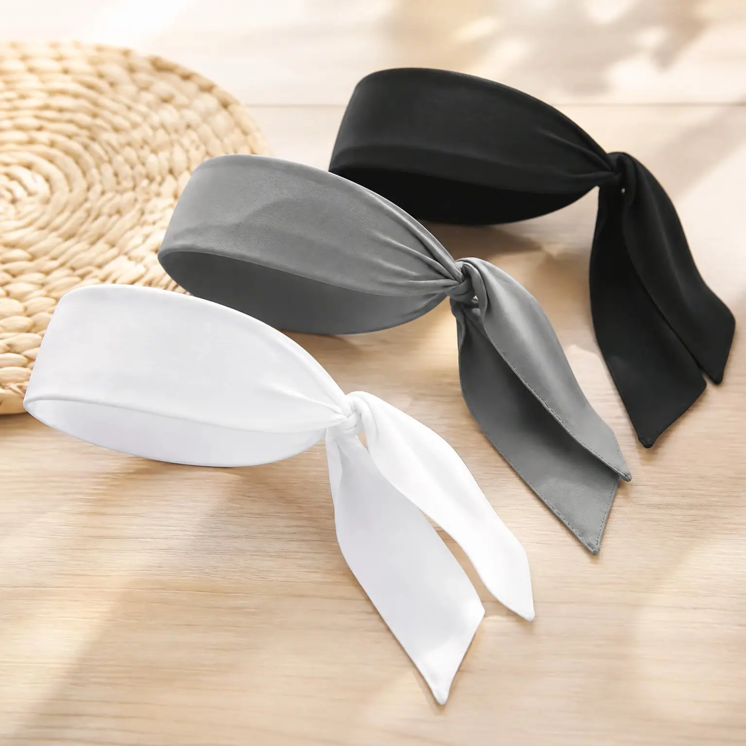 Sweat-Wicking Running Headband - Hair Control Head Tie - Ninja Costume AccessoriesGift