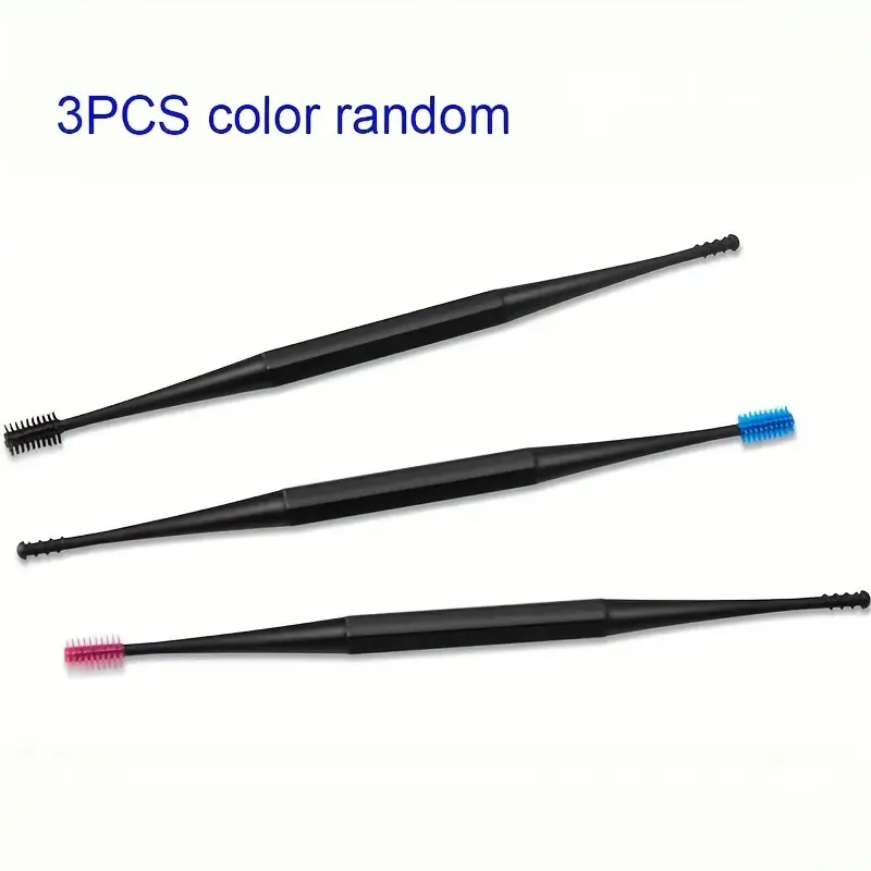 3pcs Ear Cleaning Tool Set, Includes Ear Spoon, Ear Wax Scraper, Ear Cleaner, Spiral Ear Cleanser, Keep Your Ears Clean and Healthy