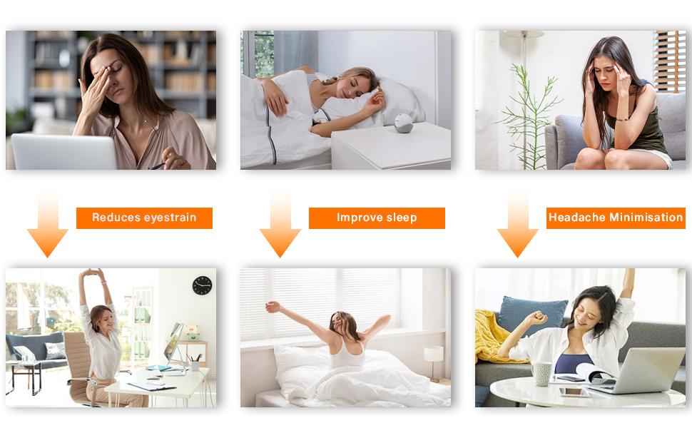 Bifocal Reading Glasses for Women, Blue Light Blocking Readers with Spring Hinges, Clear Top Retro Square Frame