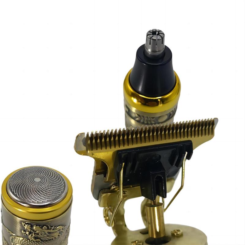 3 in 1 Electric Shaver Kit, 1 Set Professional Hair Trimmer for Men, Nose Hair Trimmer, Cordless Barber Trimmer, Men's Grooming Kit, Hair Clippers Set