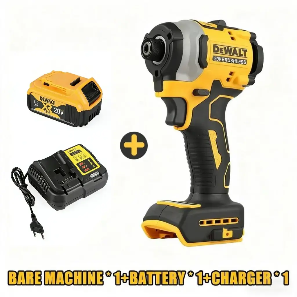 DeWalt Dcf850 Brushless Lithium Electric Screwdriver Electric Drill Woodworking Screwdriver Impact Drill Adjustable Speed