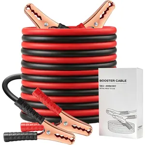 Jumper Cables for  , Heavy Duty Automotive Booster Cables for Jump Starting  or Weak  (10-)