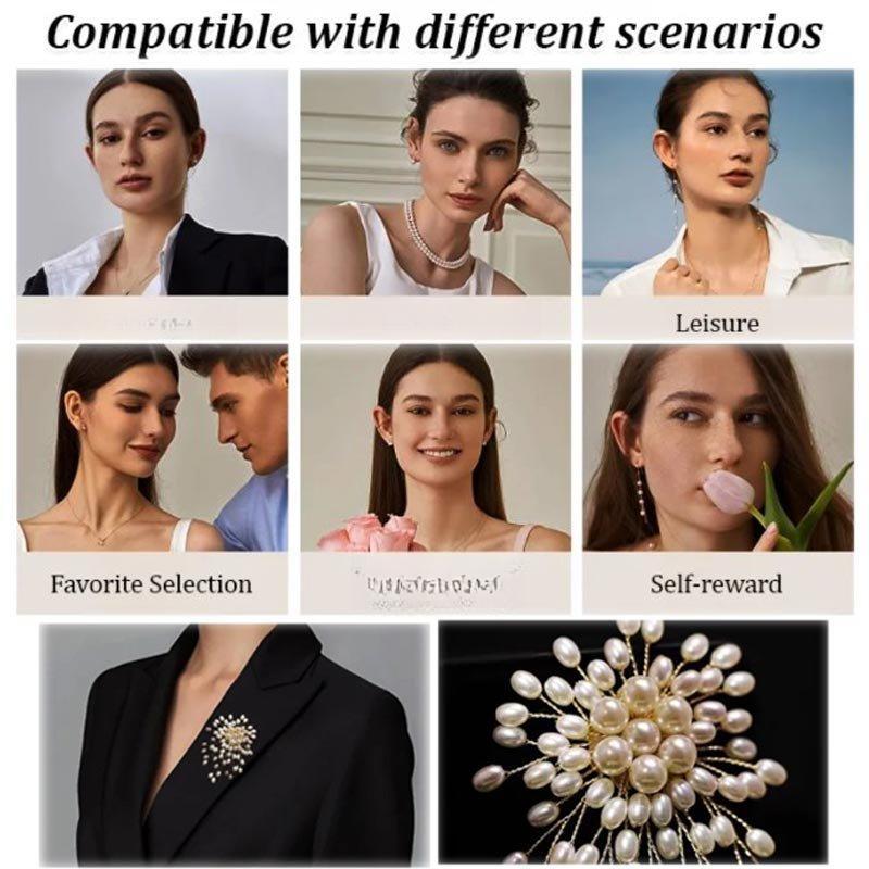 Women's High-end Exquisite Faux Pearl Brooch - Artisan Craftsmanship, Elegant Pearl Accents, Versatile Styling, Durable Materials, Perfect Gift Choice.#FauxPearlBrooch #LuxuryAccessories #ElegantJewelry #ArtisanCrafted #VersatileStyle Women's High-end Exquisite Faux Pearl Brooch - Artisan Craftsmanship, Elegant Pearl Accents, Versatile Styling, Durable Materials, Perfect Gift Choice.#FauxPearlBrooch #LuxuryAccessories #ElegantJewelry #ArtisanCrafted #VersatileStyle