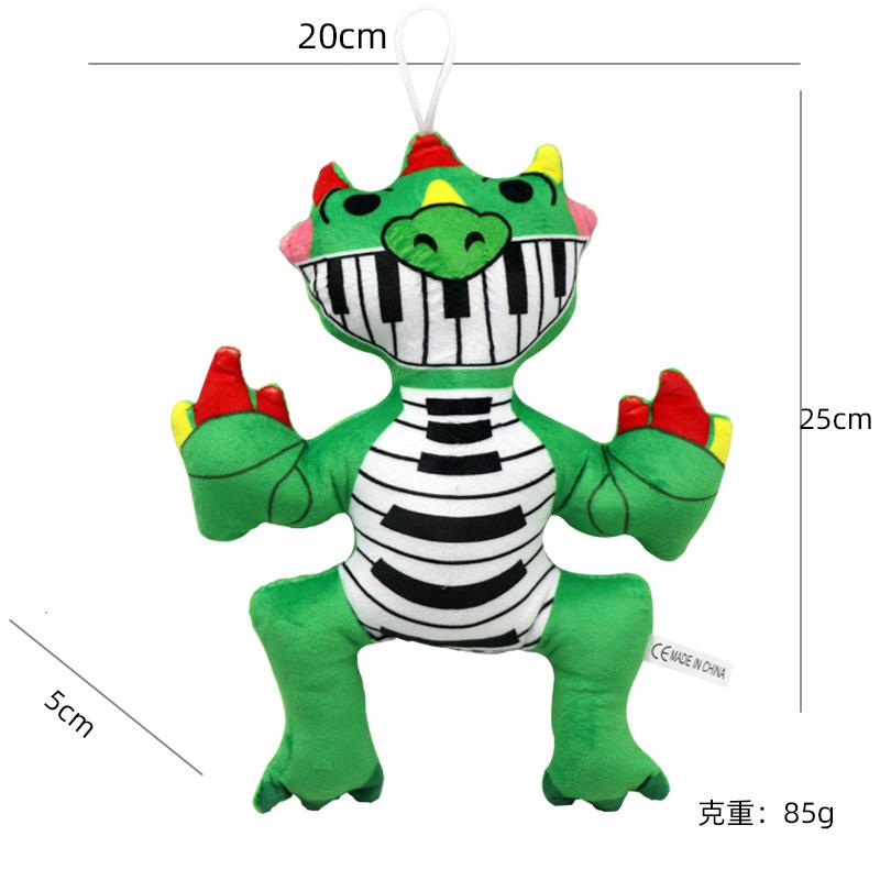 Nightmare critters bobby 4 green dinosaur big lion plush toy doll for children