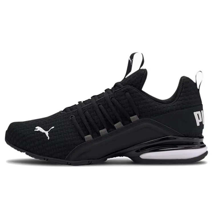 PUMA Axelion Block Comfortable Lightweight Shock Absorption Non-Slip Low-Top Casual Running Shoes 193148-01