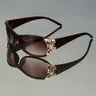 New Fashion Retro Butterfly Decor Y2K Glasses, Unisex Street Style, Casual Stylish Glasses for Beach Parties, Hip Hop Looks, Daily Wear, Festival Eyewear