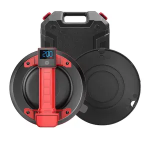 Electric Suction Cup 8''Diameter Tile Suction Cup Tool,Automatic Vacuum Adsorption,Suction Cup with Digital Display,200KG/440LBS Load Capacity Suction Cups for Glass