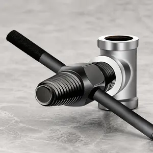 Professional Emergency Pipe Repair Kit, Leak Fix Tool for Faucet, Valve, and Pipe Extraction. Durable Stainless Steel Pipe Repair Equipment for DIY Home and Commercial Use, Includes Essential Repair Tools and Instructions.