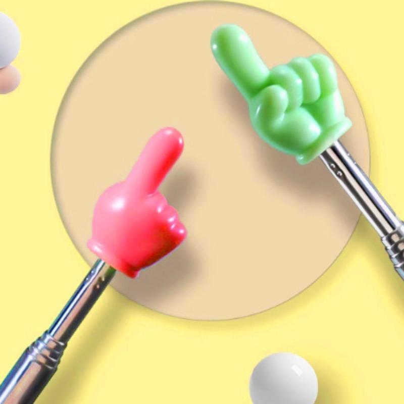 Adjustable Finger Indicator Tool, Multi-Color Teaching Aid, Stainless Steel Teaching Supplies, Ideal for Classroom and Home Use