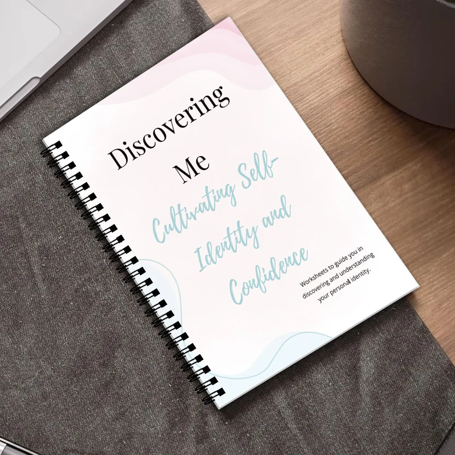 Self-Discovery Growth Coil Notebook, Build Self-Awareness, Boost Confidence, Psychological Exploration, Reflection Journal, Healing Handbook