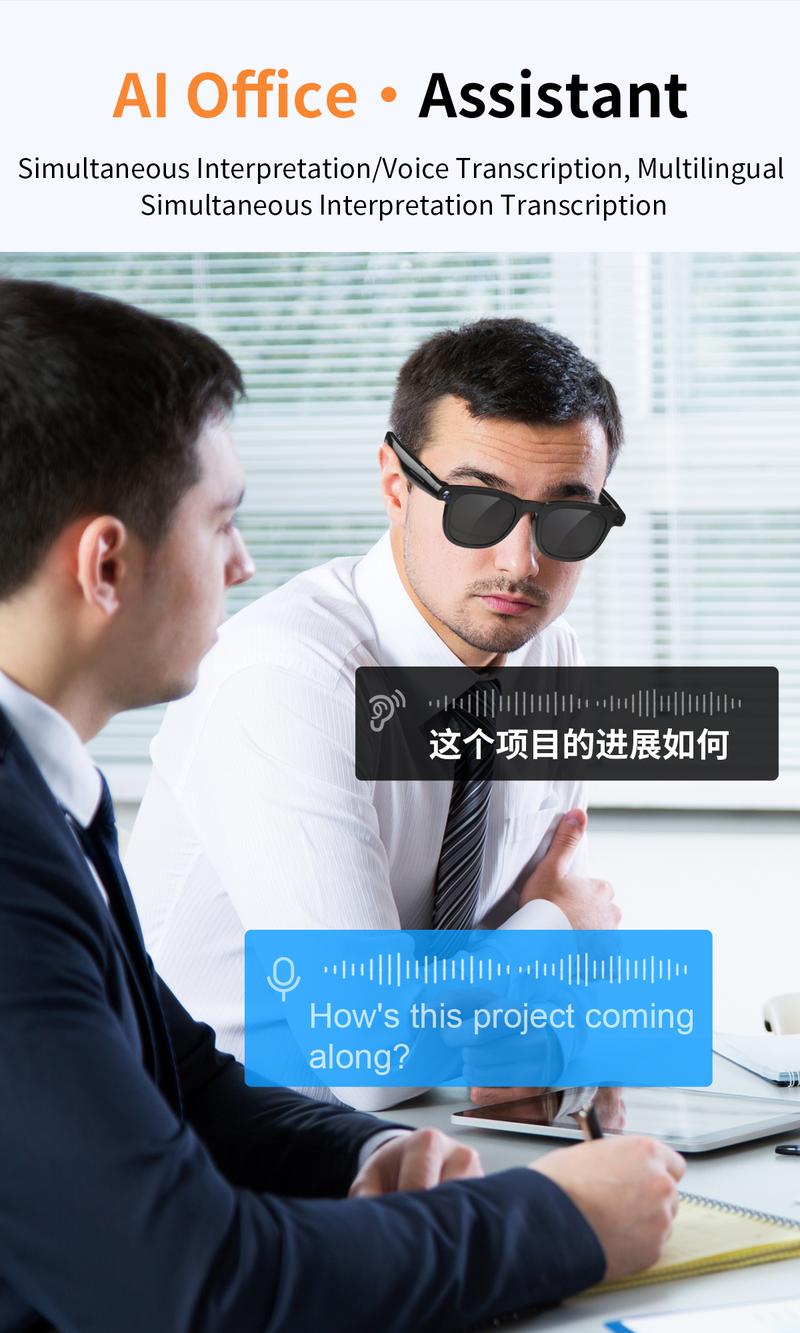 Hot TikTok Toy Addictive Party Fun New E02 Meta Smart Glasses with Camera 8MP WIFI Transfer Gesture Control ChatGPT Men Women Outdoor AI Smart Glasses